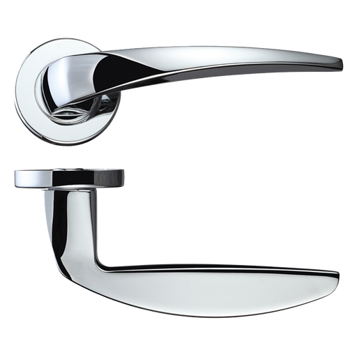 IRONMONGERY ORION POLISHED CHROME TONE PRIVACY HANDLE PACK