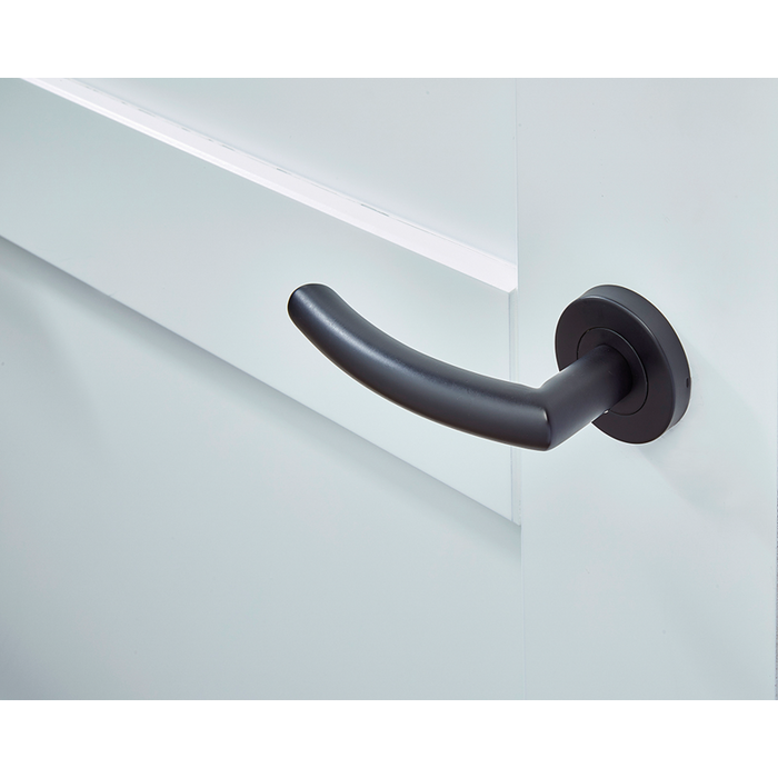 IRONMONGERY PHOENIX MATT BLACK HANDLE HARDWARE PACK