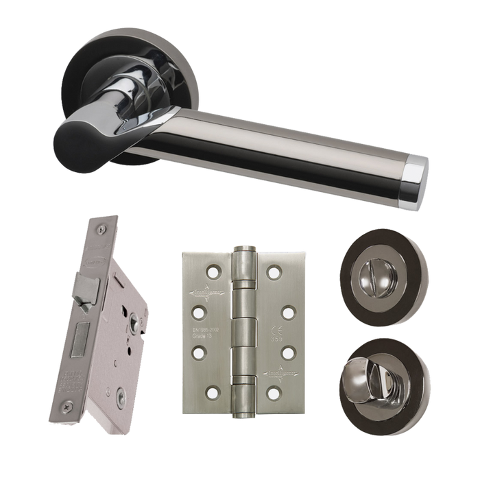 IRONMONGERY POLARIS PRIVACY HANDLE HARDWARE PACK