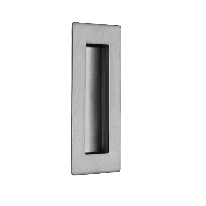 IRONMONGERY SCORPIO SATIN CHROME TONE POCKET DOOR HANDLE