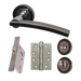 IRONMONGERY SIRUS PRIVACY HANDLE HARDWARE PACK