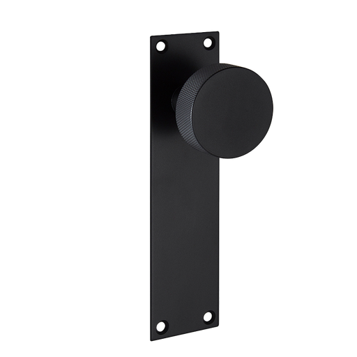 IRONMONGERY ZERMATT MATT BLACK HANDLE HARDWARE PACK