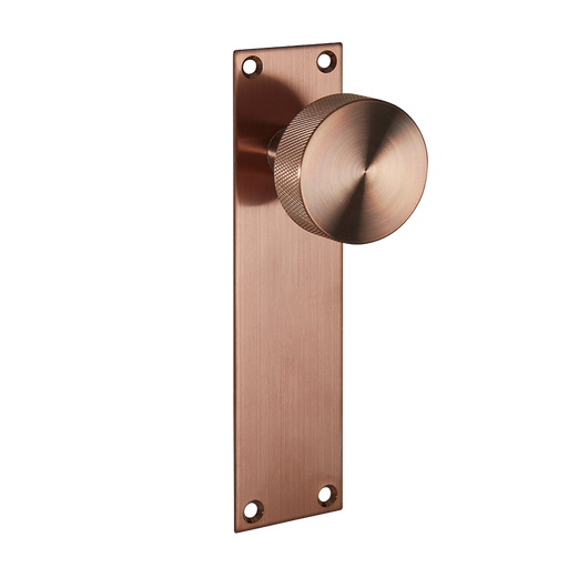 IRONMONGERY ZERMATT SATIN COPPER TONE HANDLE HARDWARE PACK