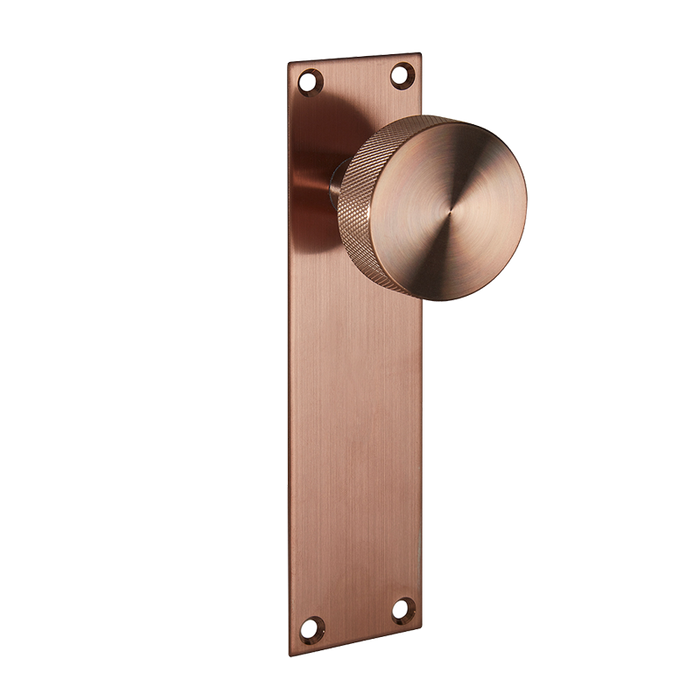 IRONMONGERY ZERMATT SATIN COPPER TONE HANDLE HARDWARE PACK