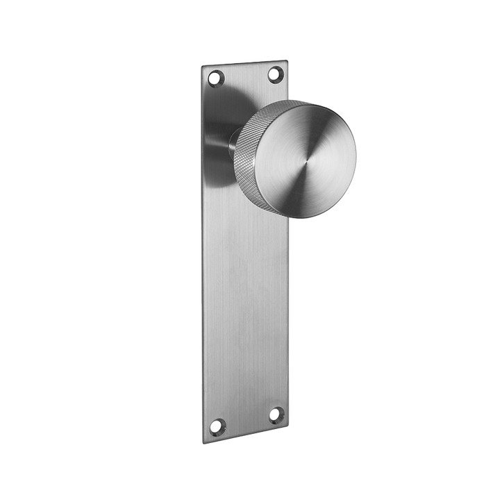 IRONMONGERY ZERMATT SATIN STAINLESS STEEL TONE HANDLE HARDWARE PACK
