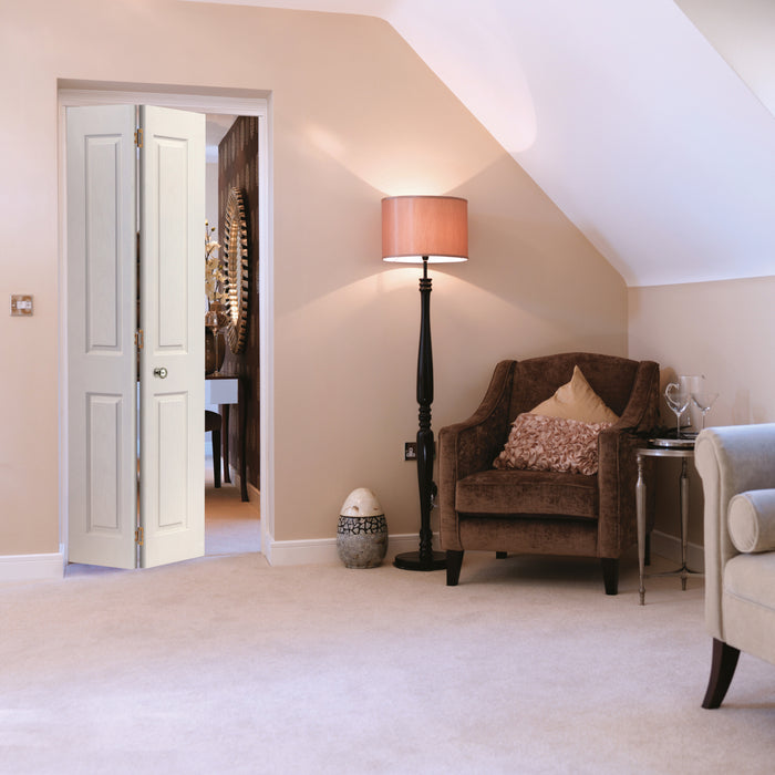JB Kind Canterbury White Bi-fold Internal Door
