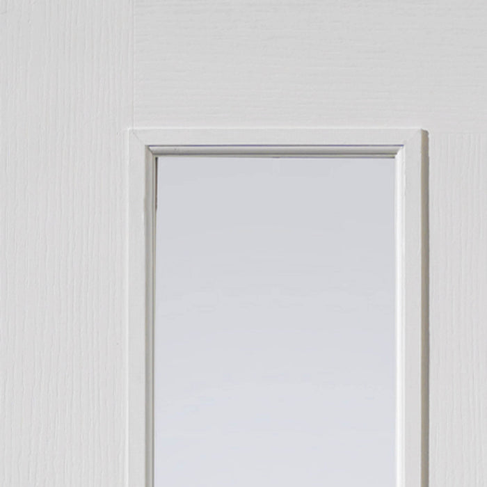 JB Kind Canterbury 2 Light FD30 White Internal Fire Door