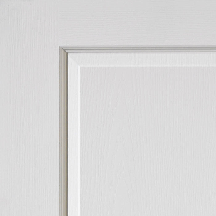 JB Kind Canterbury White Internal Door - Grained