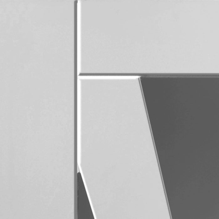 JB Kind Aurora Glazed White Internal Door