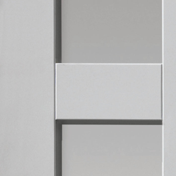 JB Kind Cayman White Glazed Internal Bi-fold Door