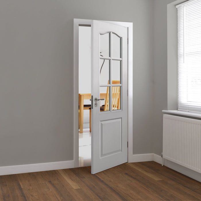 JB Kind Classique 6 Light White Internal Door