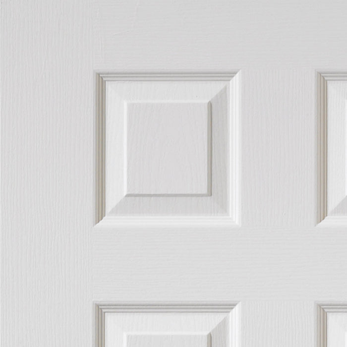 JB Kind Colonist White Internal Fire Door - Grained