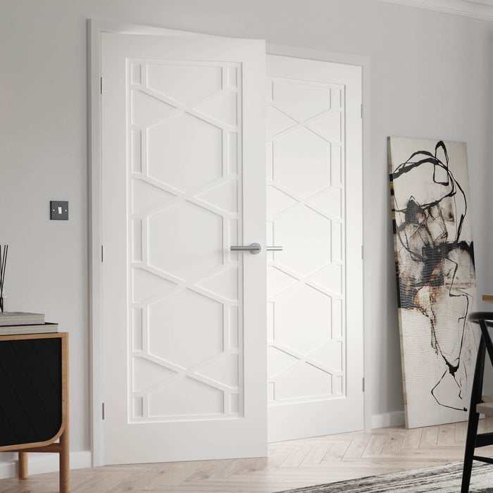 JB Kind Quartz White Internal Door