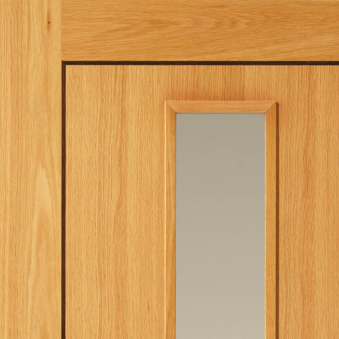 JB Kind Spencer Oak Glazed Internal Door