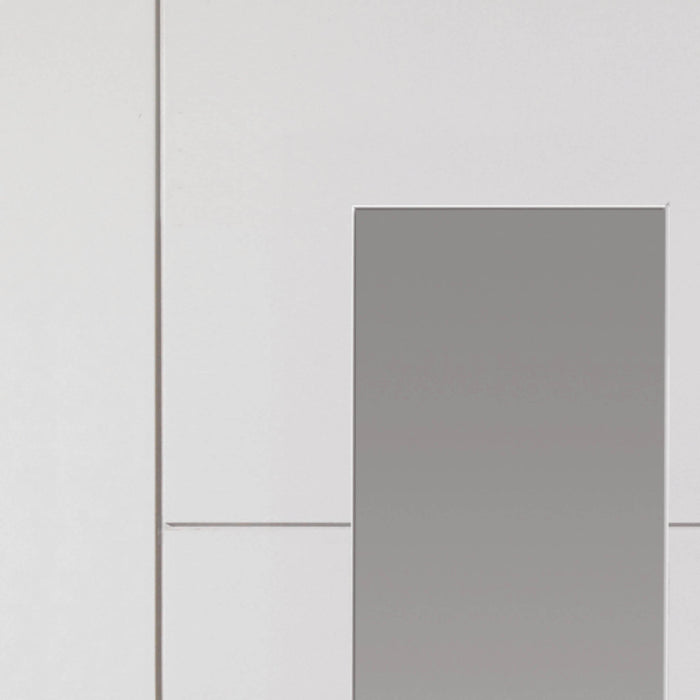 JB Kind Emral White Glazed Internal Door