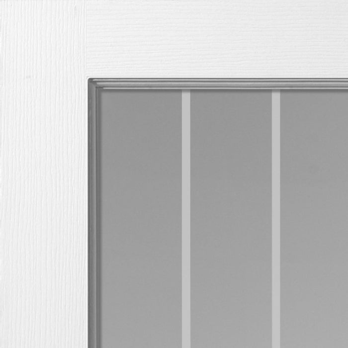 JB Kind Cottage 1 Light White Glazed Internal Door