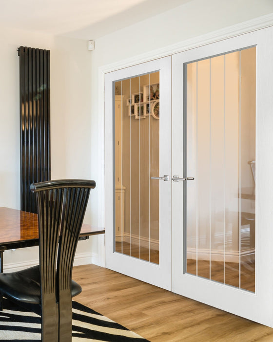 JB Kind Cottage 1 Light White Glazed Internal Door