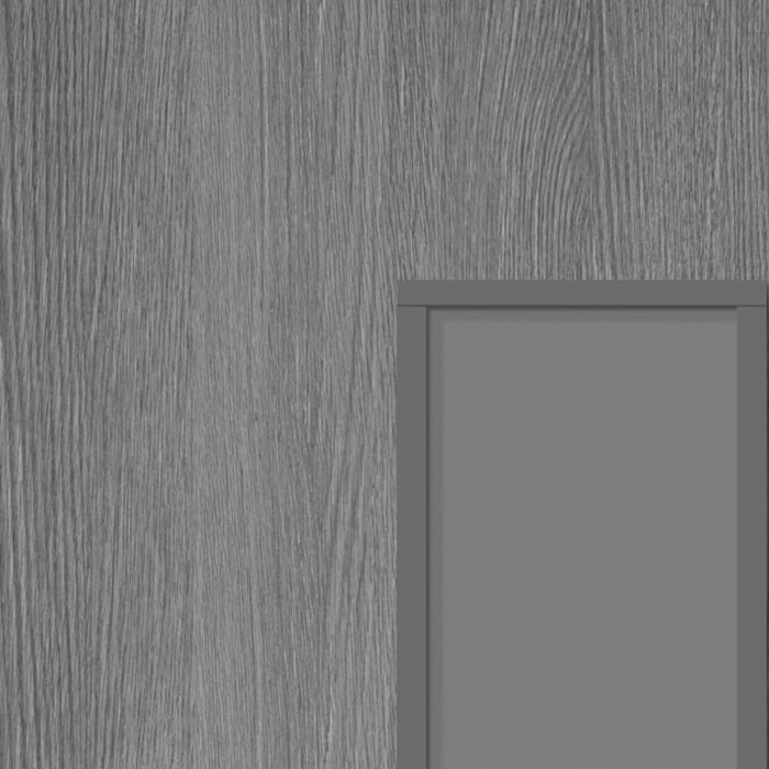 JB Kind Pintado Grey Glazed Laminate Internal Door