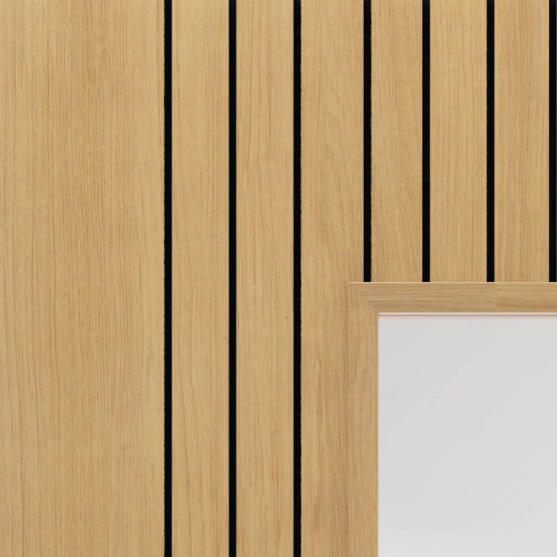 JB Kind Aria Oak Glazed Internal Door