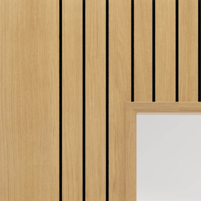 JB Kind Aria Oak Glazed Internal Door