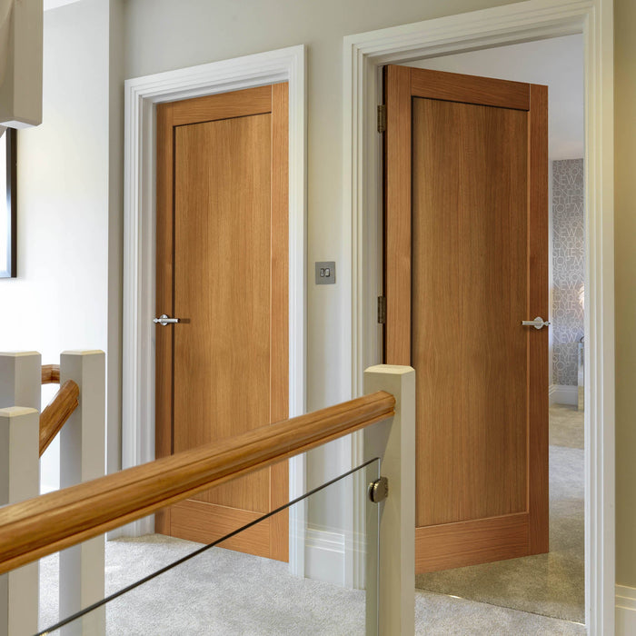 JB Kind Etna Oak Internal Fire Door
