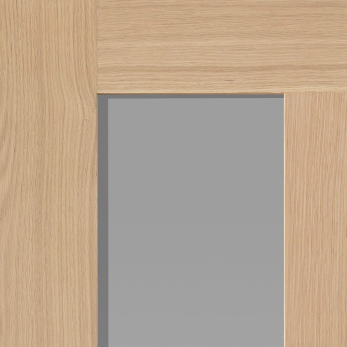 JB Kind Matterhorn Oak Glazed Internal Door