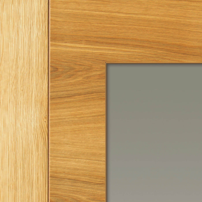 JB Kind Mistral Oak Glazed Internal Door