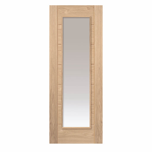 JB Kind PALOMINO OAK GLASS DOOR U/F GLAZED 35 X 1981 X 686