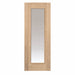 JB Kind PALOMINO OAK GLASS DOOR U/F GLAZED 35 X 1981 X 686