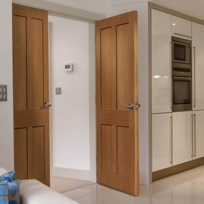 JB Kind Rushmore Oak Internal Fire Door