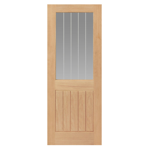 JB Kind THAMES OAK 1/2 LIGHT - UNFINISHED U/F GLAZED 35 X 1981 X 686