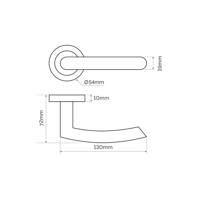 JB Kind Raven Polished Standard Latch Pack