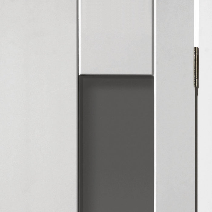 JB Kind Axis White Glazed Bi-fold Internal Door