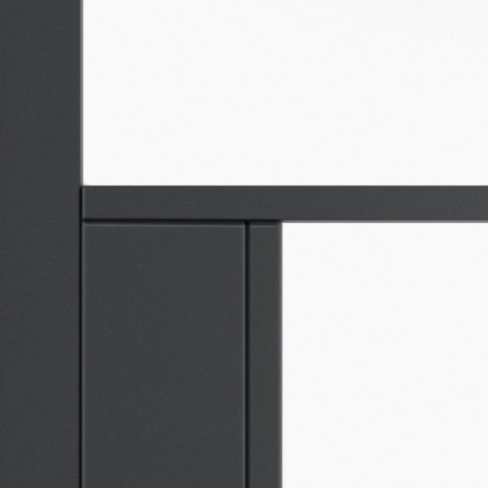 JB Kind Cosmo Grey Clear Glass Internal Door