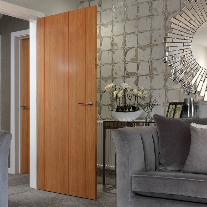 JB Kind Cherwell Oak Internal Fire Door