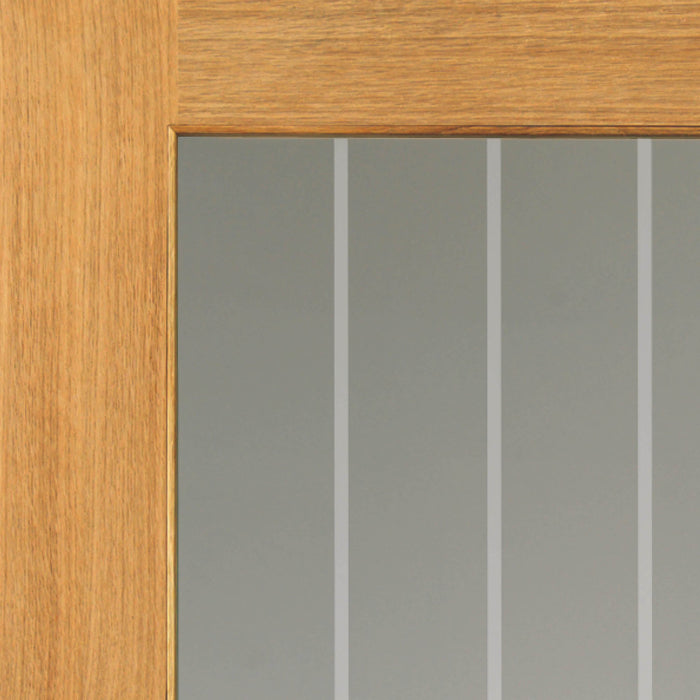 JB Kind THAMES OAK 1/2 LIGHT - UNFINISHED U/F GLAZED 35 X 1981 X 686