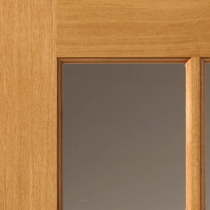 JB Kind Arden Oak Glazed Internal Door