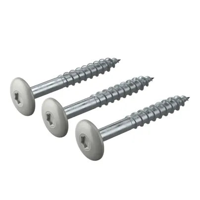 James Hardie Panel Screws in lightmist