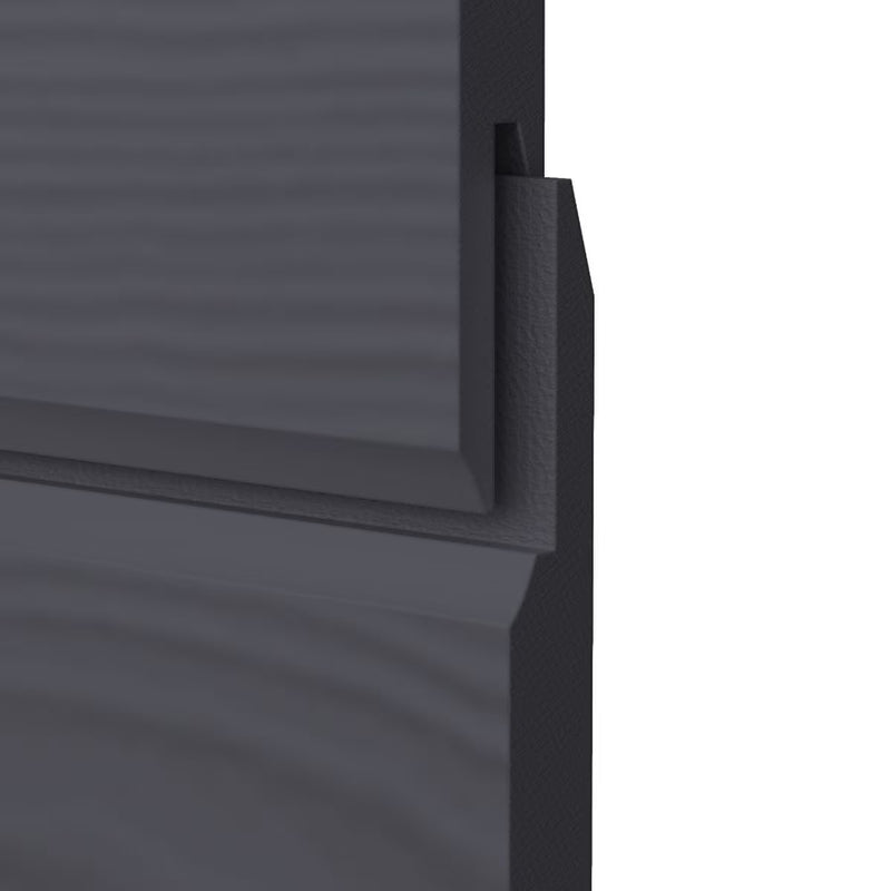 James Hardie VL Plank Cedar Cladding - Anthracite Grey Interlocking