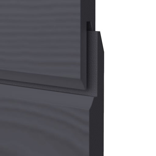 James Hardie VL Plank Cedar Cladding - Anthracite Grey Interlocking