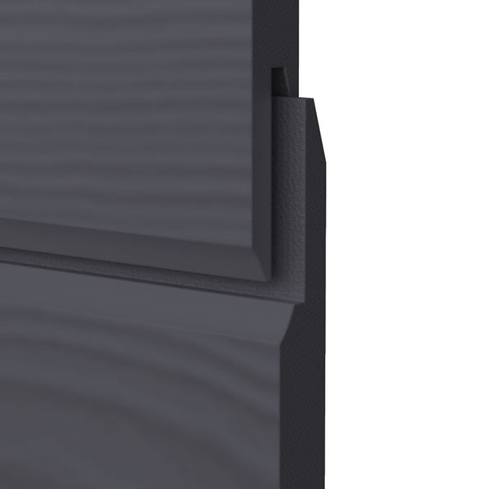 James Hardie VL Plank Cedar Cladding - Anthracite Grey Interlocking
