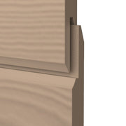 James Hardie VL Plank Cedar Cladding - Khaki Brown Interlocking
