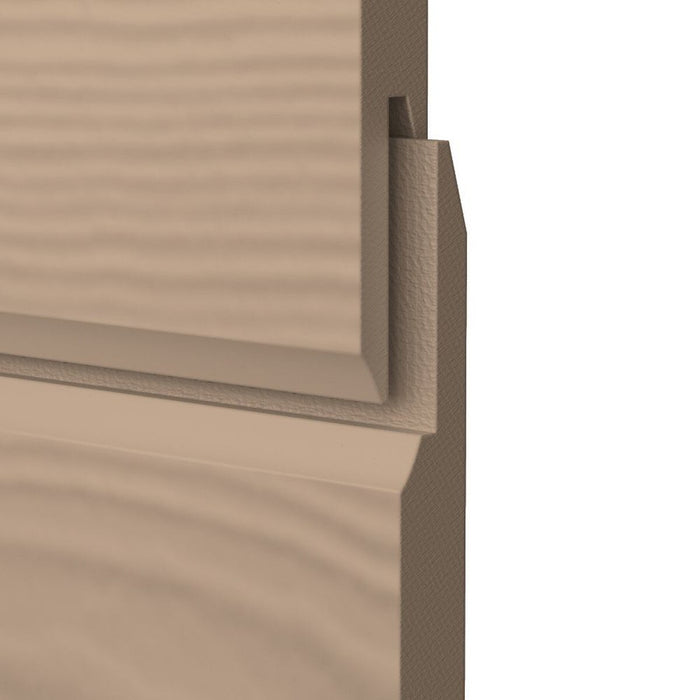 James Hardie VL Plank Cedar Cladding - Khaki Brown Interlocking