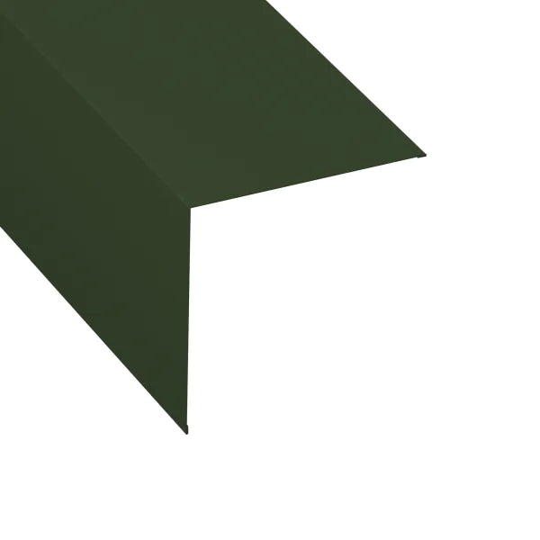 Steel Flashings - External Corner - 3.0m Length - 190mm x 190mm x 90° - Polyester Finish