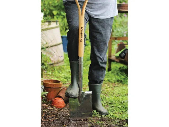 Stainless Steel Border Spade, FSC®