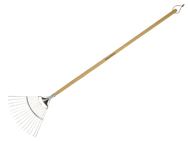 Stainless Steel Lawn & Leaf Rake, FSC®
