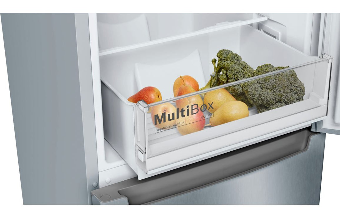 Bosch Series 2 KGN33NLEBG F/S No Frost 50/50 Fridge Freezer - St/Steel