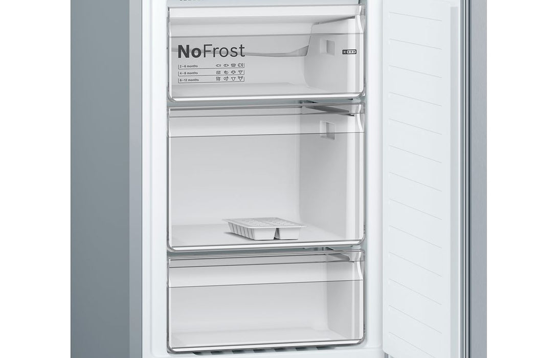 Bosch Series 2 KGN34NLEAG F/S No Frost 50/50 Fridge Freezer - St/Steel