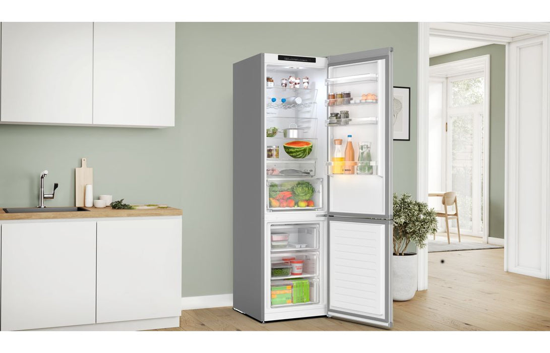 Bosch Series 4 KGN392LAFG F/S Total No Frost 60/40 Fridge Freezer - St/Steel