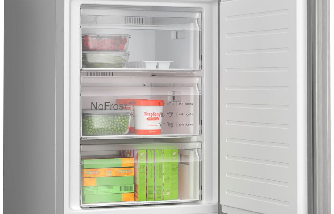 Bosch Series 4 KGN392LAFG F/S Total No Frost 60/40 Fridge Freezer - St/Steel